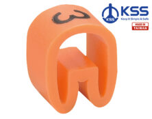 ΣΗΜΑΝΣΗ ΚΑΛΩΔΙΩΝ 0.75-3.5mm² (3) ΠΟΡΤΟΚΑΛΙ EC1-3OE KSS