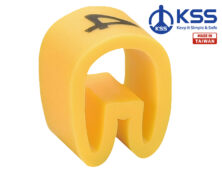 ΣΗΜΑΝΣΗ ΚΑΛΩΔΙΩΝ 0.75-3.5mm² (4) ΚΙΤΡΙΝΟ EC1-4YW KSS