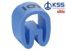 ΣΗΜΑΝΣΗ ΚΑΛΩΔΙΩΝ 0.75-3.5mm² (6) ΜΠΛΕ EC1-6BE KSS