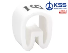 ΣΗΜΑΝΣΗ ΚΑΛΩΔΙΩΝ 0.75-3.5mm² (9) ΑΣΠΡΟ EC1-9WE KSS
