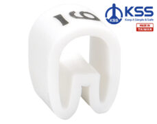 ΣΗΜΑΝΣΗ ΚΑΛΩΔΙΩΝ 0.75-3.5mm² (9) ΑΣΠΡΟ EC1-9WE KSS