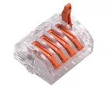 ΤΕΡΜΑΤΙΚΑ ΚΑΛΩΔΙΟΥ 5P 4mm² ΔΙΑΦΑΝΗ ΚΟΥΜΠΩΤΑ PC625 HVP