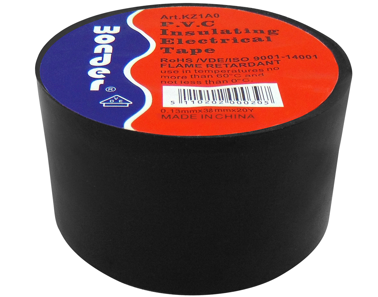 ΤΑΙΝΙΑ ΜΟΝΩΤΙΚΗ PVC 0.13X38X20Y ΜΑΥΡΗ K1ZA0 WND 3 ΤΑΙΝΙΑ ΜΟΝΩΤΙΚΗ PVC 0.13X38X20Y ΜΑΥΡΗ K1ZA0 WND