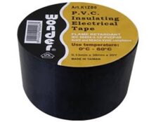 ΤΑΙΝΙΑ ΜΟΝΩΤΙΚΗ PVC 0.13X38X20Y ΜΑΥΡΗ K1ZB0 WND