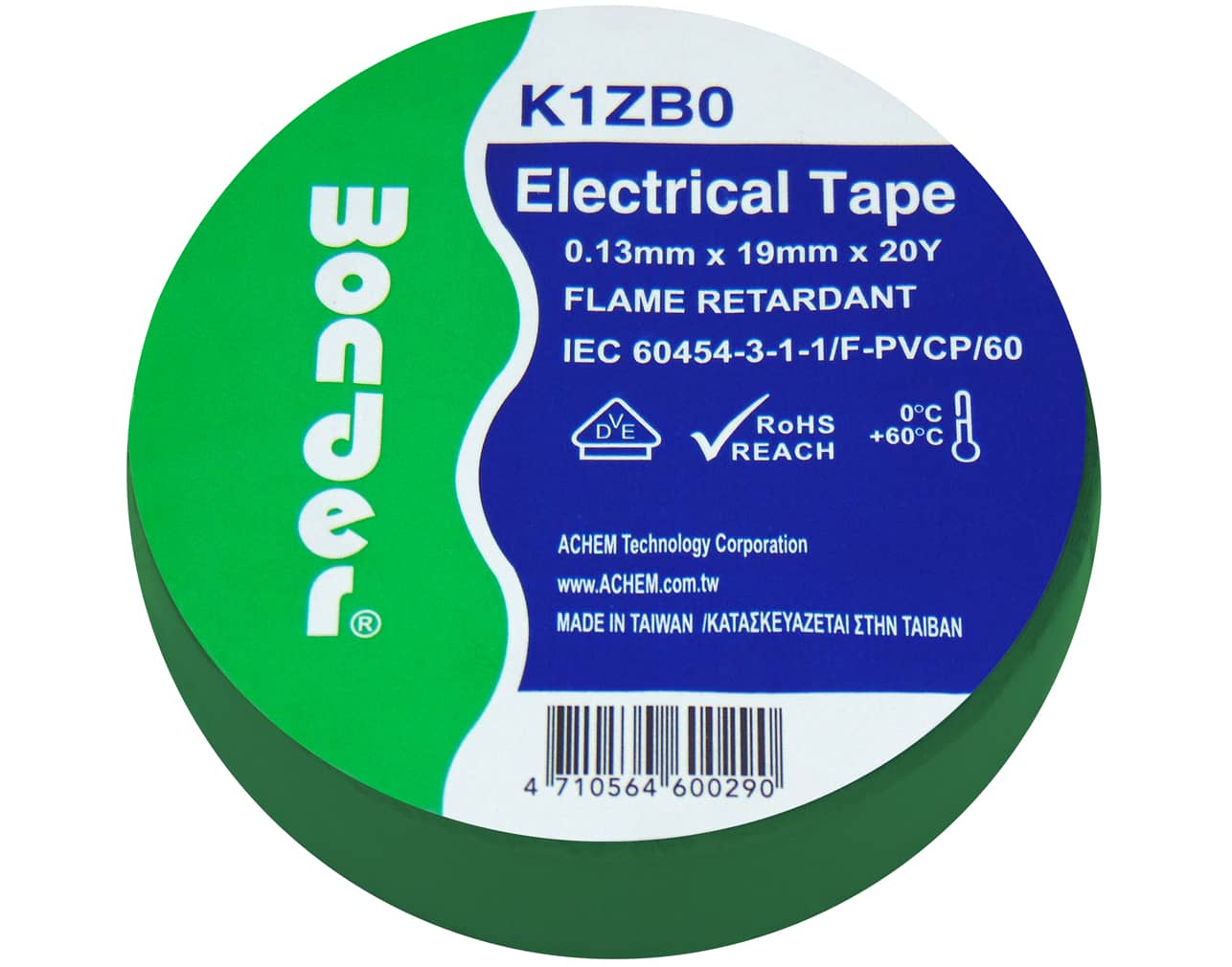 ΤΑΙΝΙΑ ΜΟΝΩΤΙΚΗ PVC 0.13X19X20Y ΠΡΑΣΙΝΗ K1ZB0 WND 3 ΤΑΙΝΙΑ ΜΟΝΩΤΙΚΗ PVC 0.13X19X20Y ΠΡΑΣΙΝΗ K1ZB0 WND