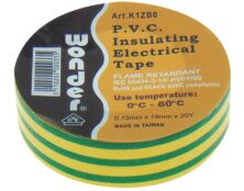 ΤΑΙΝΙΑ ΜΟΝΩΤΙΚΗ PVC 0.13X19X20Y ΠΡΑΣΙΝΗ/ ΚΙΤΡΙΝΗ K1ZB0 WND