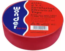 ΤΑΙΝΙΑ ΜΟΝΩΤΙΚΗ PVC 0.13X19X20Y ΚΟΚΚΙΝΗ K1ZA3 WND