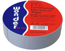 ΤΑΙΝΙΑ ΜΟΝΩΤΙΚΗ PVC 0.13X19X20Y ΓΚΡΙ K1ZA3 WND
