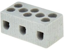 ΚΛΕΜΑ ΠΟΡΣΕΛΑΝΗΣ 3P 6mm² 5A 600°C 0538 BNA/FRH