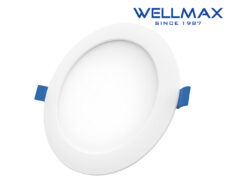 ΦΩΤΙΣΤΙΚΟ LED DOWNLIGHT ΧΩΝΕΥΤΟ ΣΤΡΟΓΓΥΛΟ Φ225 18W 1820LM 4000K WELLMAX 1