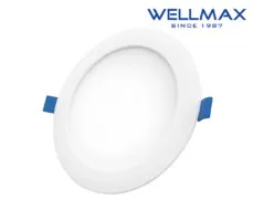 ΦΩΤΙΣΤΙΚΟ LED DOWNLIGHT ΧΩΝΕΥΤΟ ΣΤΡΟΓΓΥΛΟ Φ225 24W 1920LM 6500K WELLMAX