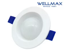ΦΩΤΙΣΤΙΚΟ LED DOWNLIGHT ΧΩΝΕΥΤΟ ΣΤΡΟΓΓΥΛΟ Φ95 3W 240LM 6500K WELLMAX