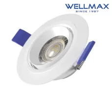 ΦΩΤΙΣΤΙΚΟ LED ΣΠΟΤ ΚΙΝΗΤΟ 360° Φ90 7W 595LM 6500K 38° DL EAGLE EYE WELLMAX 1 ΦΩΤΙΣΤΙΚΟ LED ΣΠΟΤ ΚΙΝΗΤΟ 360° Φ90 7W 595LM 6500K 38° DL EAGLE EYE WELLMAX