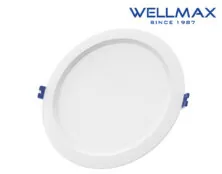 ΦΩΤΙΣΤΙΚΟ LED DOWNLIGHT ΧΩΝΕΥΤΟ ΣΤΡΟΓΓΥΛΟ Φ225 18W/24W 3CCT 3000K/4000K/6500K ATHENA WELLMAX