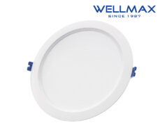ΦΩΤΙΣΤΙΚΟ LED DOWNLIGHT ΧΩΝΕΥΤΟ ΣΤΡΟΓΓΥΛΟ Φ225 18W/24W 3CCT 3000K/4000K/6500K ATHENA WELLMAX 2 ΦΩΤΙΣΤΙΚΟ LED DOWNLIGHT ΧΩΝΕΥΤΟ ΣΤΡΟΓΓΥΛΟ Φ225 18W/24W 3CCT 3000K/4000K/6500K ATHENA WELLMAX 1