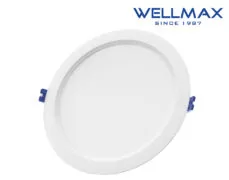 ΦΩΤΙΣΤΙΚΟ LED DOWNLIGHT ΧΩΝΕΥΤΟ ΣΤΡΟΓΓΥΛΟ Φ225 18W/24W 3CCT 3000K/4000K/6500K ATHENA WELLMAX 1 ΦΩΤΙΣΤΙΚΟ LED DOWNLIGHT ΧΩΝΕΥΤΟ ΣΤΡΟΓΓΥΛΟ Φ225 18W/24W 3CCT 3000K/4000K/6500K ATHENA WELLMAX