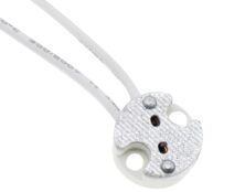ΝΤΟΥΙ DICHROIC ΜΕ ΚΑΛΩΔΙΟ ΣΙΛΙΚΟΝΗΣ 15cm HL-022 BNA