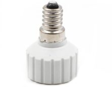 ADAPTOR ΝΤΟΥΙ ΑΠΟ E14 ΣΕ GU10 BNA