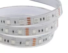 ΤΑΙΝΙΑ LED 12V/14.4W ΕΞΩΤΕΡΙΚΟΥ ΧΩΡΟΥ IP68 60L 5050 RGB ΣΙΛΙΚΟΝΗΣ HEN