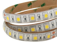 ΤΑΙΝΙΑ LED 24V/14.4W ΕΞΩΤΕΡΙΚΟΥ ΧΩΡΟΥ IP68 60L 5050 6400K ΣΙΛΙΚΟΝΗΣ ILL