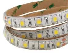 ΤΑΙΝΙΑ LED 24V/14.4W ΕΞΩΤΕΡΙΚΟΥ ΧΩΡΟΥ IP68 60L 5050 6400K ΣΙΛΙΚΟΝΗΣ ILL