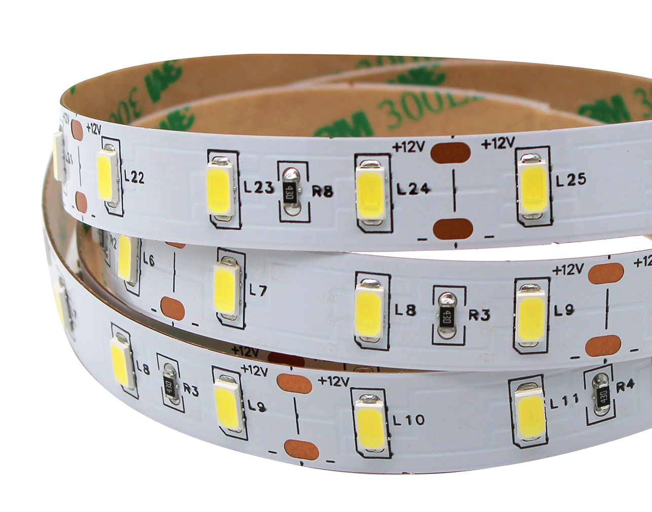 ΤΑΙΝΙΑ LED 12V/18W ΕΣΩΤΕΡΙΚΟΥ ΧΩΡΟΥ IP20 60L 5630 6400K ILL 3 ΤΑΙΝΙΑ LED 12V/18W ΕΣΩΤΕΡΙΚΟΥ ΧΩΡΟΥ IP20 60L 5630 6400K ILL