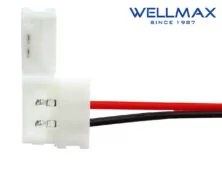 CONNECTOR ΤΑΙΝΙΑΣ LED 3528 ΤΡΟΦΟΔΟΣΙΑΣ 12mm WELLMAX
