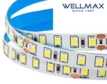 ΤΑΙΝΙΑ LED 24V/8W ΕΣΩΤΕΡΙΚΟΥ ΧΩΡΟΥ IP20 120L 2835 6500K WELLMAX