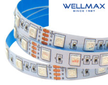ΤΑΙΝΙΑ LED 12V/5W ΕΣΩΤΕΡΙΚΟΥ ΧΩΡΟΥ IP20 60L 5050 RGBWELLMAX