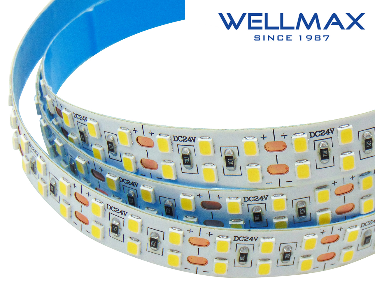 ΤΑΙΝΙΑ LED 24V/14.5W ΕΣΩΤΕΡΙΚΟΥ ΧΩΡΟΥ IP20 240L 2835 6500K WELLMAX 3 ΤΑΙΝΙΑ LED 24V/14.5W ΕΣΩΤΕΡΙΚΟΥ ΧΩΡΟΥ IP20 240L 2835 6500K WELLMAX