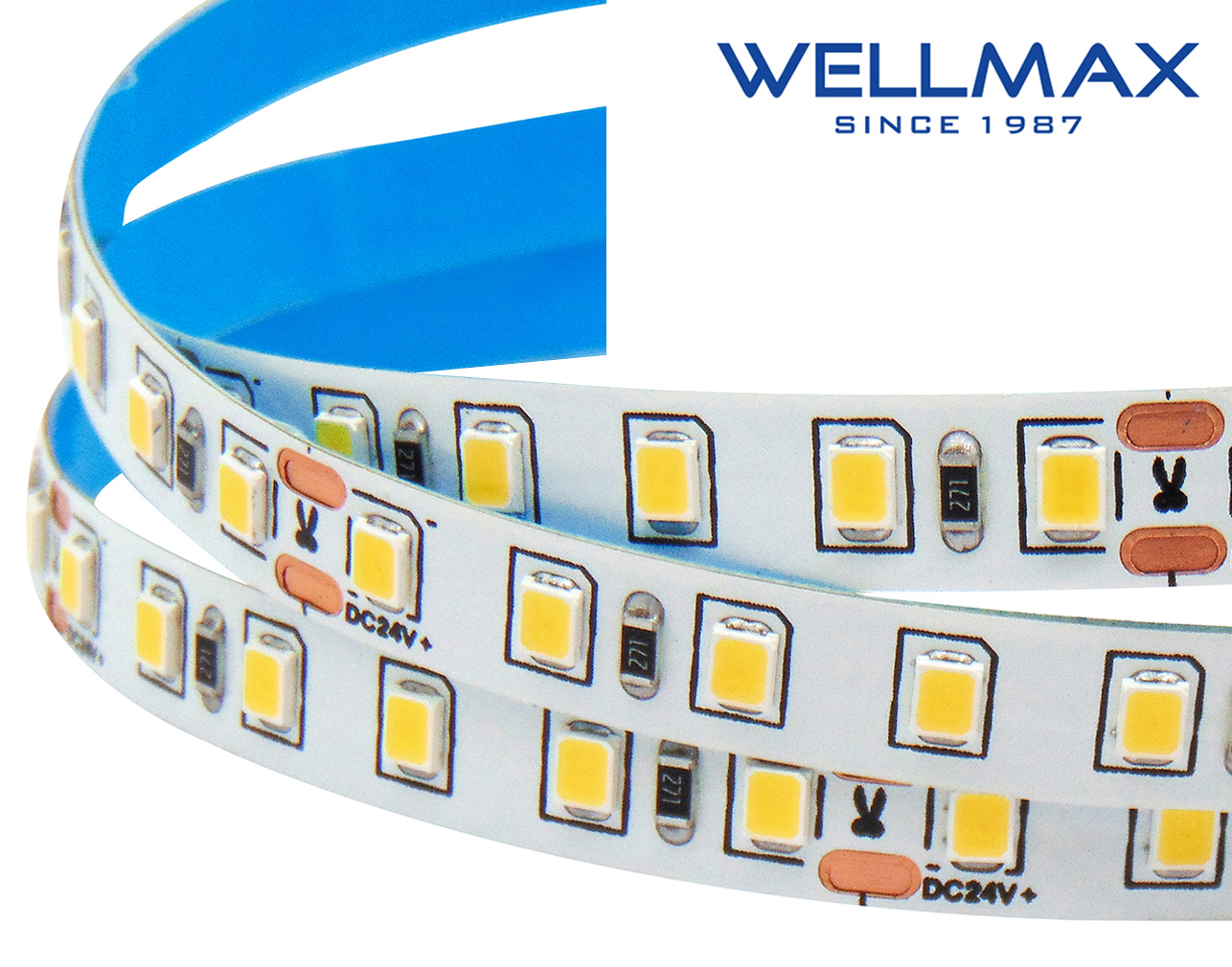 ΤΑΙΝΙΑ LED 24V/8W ΕΣΩΤΕΡΙΚΟΥ ΧΩΡΟΥ IP20 120L 2835 4000K WELLMAX 3 ΤΑΙΝΙΑ LED 24V/8W ΕΣΩΤΕΡΙΚΟΥ ΧΩΡΟΥ IP20 120L 2835 4000K WELLMAX