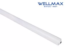 ΠΡΟΦΙΛ ΑΛΟΥΜΙΝΙΟΥ ΓΩΝΙΑΚΟ ΓΙΑ ΤΑΙΝΙΕΣ LED 10.5mm ΜΕ ΟΠΑΛ ΚΑΛΥΜΜΑ L=2m ΚΑΙ ΕΞΑΡΤΗΜΑΤΑ WELLMAX