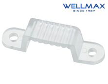 ΣΤΗΡΙΓΜΑ ΚΛΙΠ ΣΤΕΡΕΩΣΗΣ ΤΑΙΝΙΑΣ LED 12mm WELLMAX