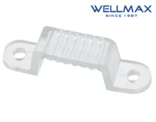 ΣΤΗΡΙΓΜΑ ΚΛΙΠ ΣΤΕΡΕΩΣΗΣ ΤΑΙΝΙΑΣ LED 12mm WELLMAX