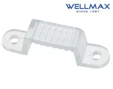 ΣΤΗΡΙΓΜΑ ΚΛΙΠ ΣΤΕΡΕΩΣΗΣ ΤΑΙΝΙΑΣ LED 12mm WELLMAX