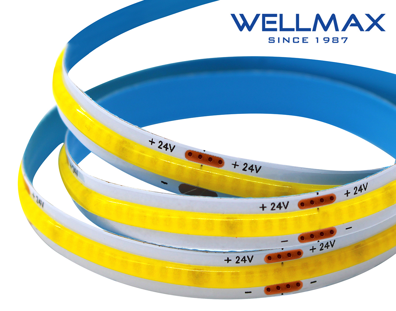 ΤΑΙΝΙΑ LED COB 24V/12W ΕΣΩΤΕΡΙΚΟΥ ΧΩΡΟΥ IP20 320L 4000K WELLMAX 3 ΤΑΙΝΙΑ LED COB 24V/12W ΕΣΩΤΕΡΙΚΟΥ ΧΩΡΟΥ IP20 320L 4000K WELLMAX