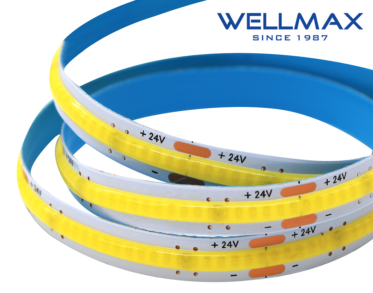 ΤΑΙΝΙΑ LED COB 24V/15W ΕΣΩΤΕΡΙΚΟΥ ΧΩΡΟΥ IP20 320L 6500K WELLMAX 3 ΤΑΙΝΙΑ LED COB 24V/15W ΕΣΩΤΕΡΙΚΟΥ ΧΩΡΟΥ IP20 320L 6500K WELLMAX
