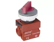 ΔΙΑΚΟΠΤΗΣ Φ22 0-1 1NO ΜΕ ΚΕΦΑΛΗ Φ30 ΚΟΚΚΙΝΗ C3SNL CNTD