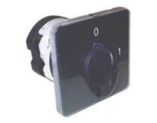 ΔΙΑΚΟΠΤΗΣ ΠΕΡΙΣΤΡΟΦΙΚΟΣ 0-1 3P 32A ΜΕ ΠΛΑΚΑ 72X72 E932AHM03 HNM