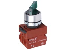 ΔΙΑΚΟΠΤΗΣ Φ22 0-1 1NO ΜΕ ΛΥΧΝΙΑ 230VAC ΠΡΑΣΙΝΗ C2SIL-G CNTD
