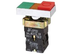 ΜΠΟΥΤΟΝ ΧΩΝΕΥΤΟ START-STOP Φ22 1NO+1NC ΜΕ ΛΥΧΝΙΑ 230VAC ΠΟΡΤΟΚΑΛΙ BW8465 KND