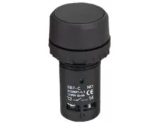 ΜΠΟΥΤΟΝ ΧΩΝΕΥΤΟ Φ22 1NO1NC ΜΑΥΡΟ MONOBLOCK CA25 XND