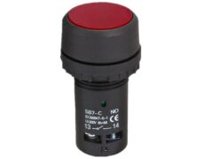ΜΠΟΥΤΟΝ ΧΩΝΕΥΤΟ Φ22 1NO1NC ΚΟΚΚΙΝΟ MONOBLOCK CA45 XND