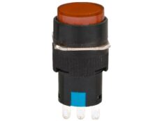 ΜΠΟΥΤΟΝ ΒΙΔΩΤΟ Φ16 1NO+1NC ΜΕ LED 24VAC/DC ΚΟΚΚΙΝΟ XDL16-11AD XND
