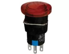 ΜΠΟΥΤΟΝ ΒΙΔΩΤΟ Φ16 ΜΑΝΙΤΑΡΙ ΚΑΙ ΣΥΓΚΡΑΤΗΣΗ LED 24VAC/DC ΚΟΚΚΙΝΟ SDL16-11MDL XND