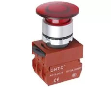 ΜΠΟΥΤΟΝ ΧΩΝΕΥΤΟ ΜΑΝΙΤΑΡΙ Φ22 1NC ΜΕ ΛΥΧΝΙΑ 24VAC/DC ΚΟΚΚΙΝΗ R2PIM4 CNTD 1