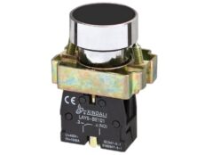 ΜΠΟΥΤΟΝ ΧΩΝΕΥΤΟ Φ22 1NO+1NC ΜΑΥΡΟ BA25 KND