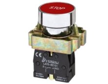 ΜΠΟΥΤΟΝ ΧΩΝΕΥΤΟ Φ22 1NC ΜΕ ΕΝΔΕΙΞΗ STOP ΚΟΚΚΙΝΟ BA4342 KND