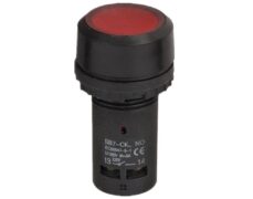 ΜΠΟΥΤΟΝ ΧΩΝΕΥΤΟ Φ22 1NC ΜΕ LED ΚΟΚΚΙΝΟ MONOBLOCK SB7-CW3462 XND