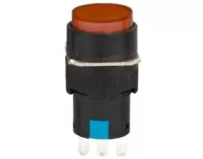 ΜΠΟΥΤΟΝ ΒΙΔΩΤΟ Φ16 1NO+1NC ΜΕ LED 230VAC ΚΟΚΚΙΝΟ XDL16-11AD XND